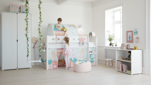 WHITE Mid-high bed - Image 2