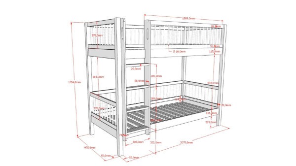 FORREST BUNK BED